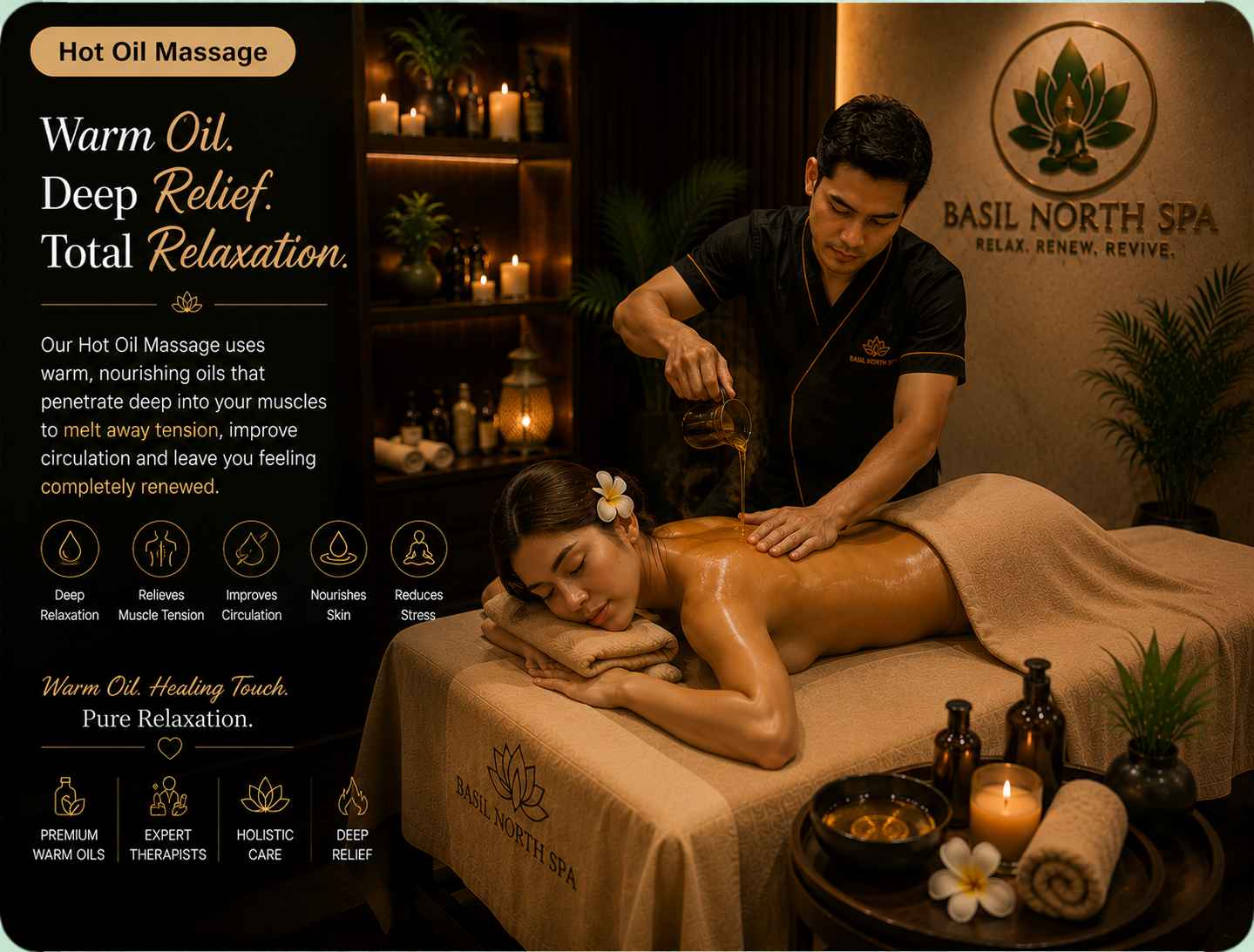 Hot Oil  Massage